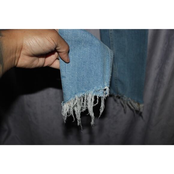 Zara Jeans Premium Denim Collection Distressed Size 28/6 - Picture 8 of 10